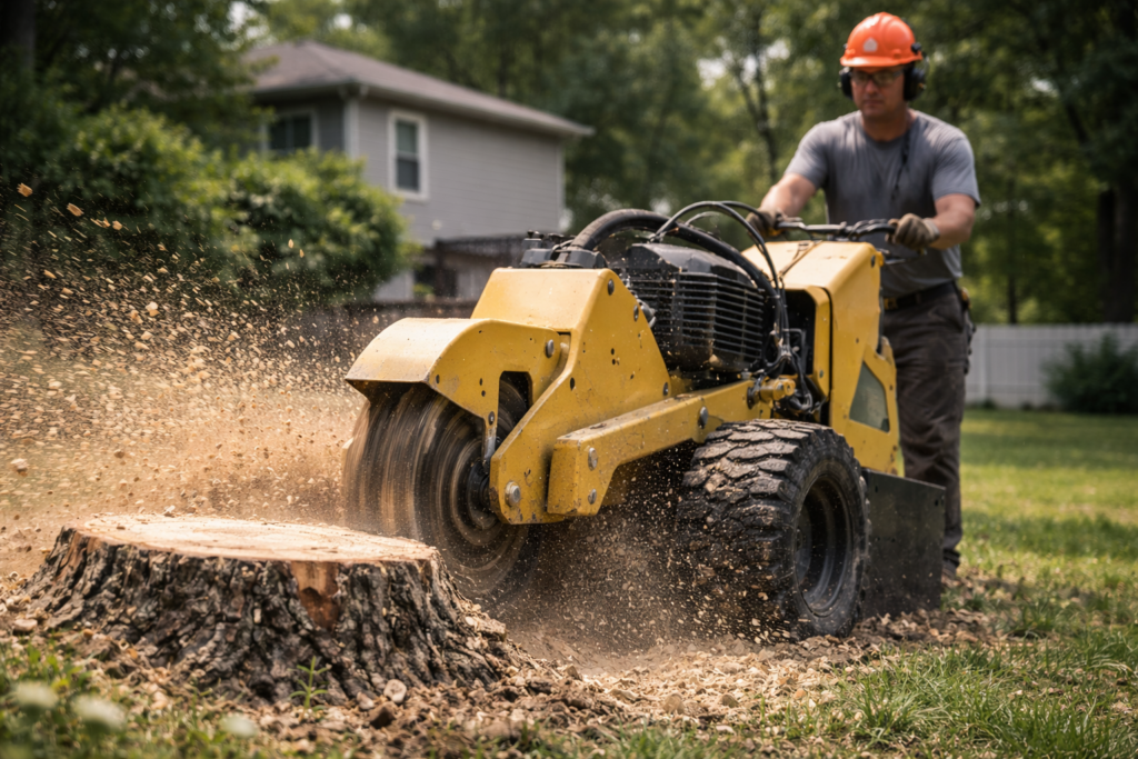 stump grinding in Hot Springs, AR
